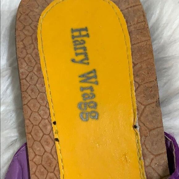 HARRY WRAGG BEADED‎ OPEN TOE SANDALS SIZE 8 - Picture 4 of 7